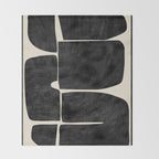 Modern Abstract Minimal Shapes 214 Throw Blanket Gallery Image 2