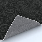 Gothic Country Rose in Black Rug Gallery Image 4