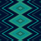 Indigo Teal Geo Coffee Mug Gallery Image 2