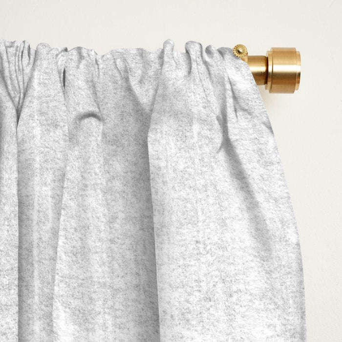 BLUR / abyss / black Window Curtain Gallery Image 2