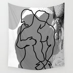 NOODDOOD Lines 13 Wall Tapestry Gallery Image 4