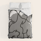 NOODDOOD Lines 13 Duvet Cover Gallery Image 6