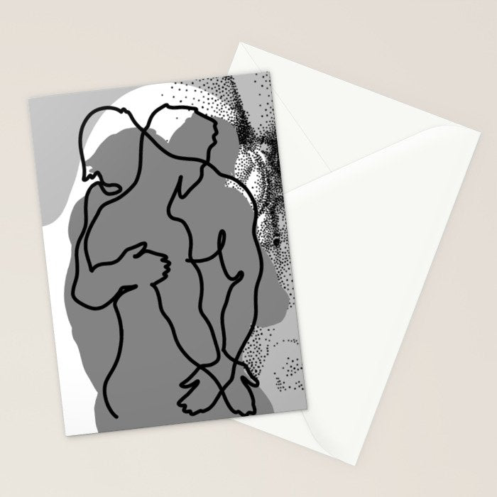 NOODDOOD Lines 13 Stationery Card Gallery Image 2