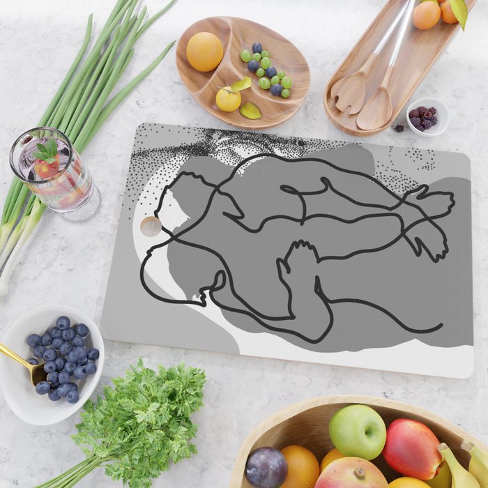 NOODDOOD Lines 13 Cutting Board Gallery Image 2