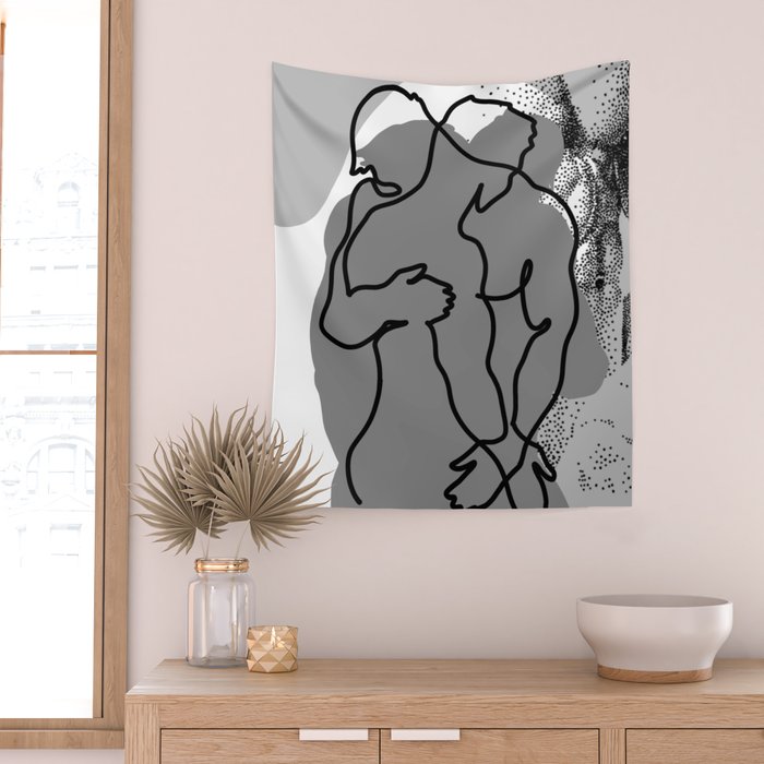 NOODDOOD Lines 13 Wall Tapestry Gallery Image 2