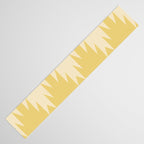 Geometric Southwestern Minimalism - Bright Golden Yellow Table Runner Gallery Image 3