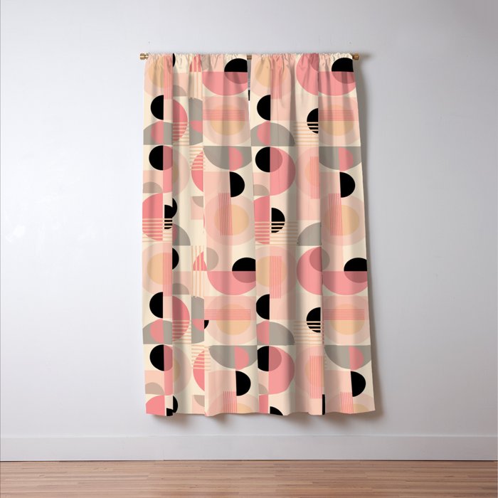 Geometrica Pastello Window Curtain Gallery Image 3
