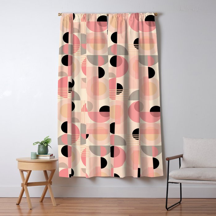 Geometrica Pastello Window Curtain Gallery Image 5