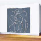 Abstract line art 256 Wall Mural Gallery Image 2