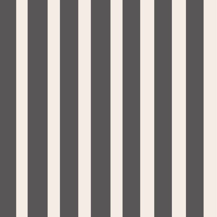 Charcoal and Cream Stripes Coffee Mug Gallery Image 2