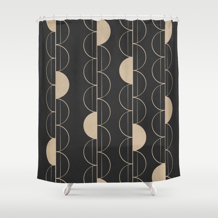 Lines in Motion 6 Shower Curtain Gallery Image 1