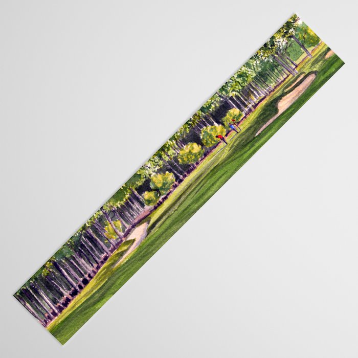 Pinehurst Golf Course No2 Hole 17 Table Runner Gallery Image 3