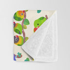 Lovebird Throw Blanket Gallery Image 3