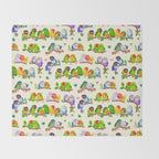 Lovebird Throw Blanket Gallery Image 2