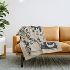 Spirit Board Throw Blanket Gallery Image 1