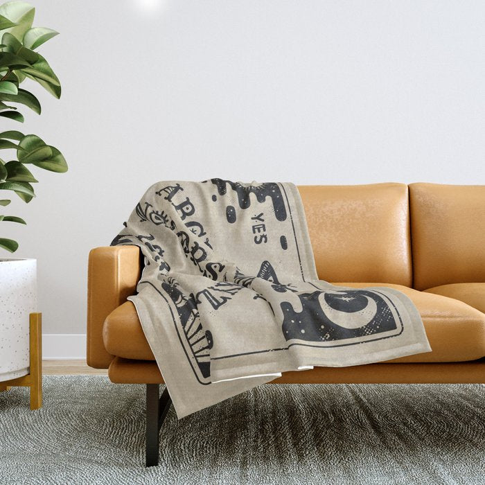 Spirit Board Throw Blanket Gallery Image 1