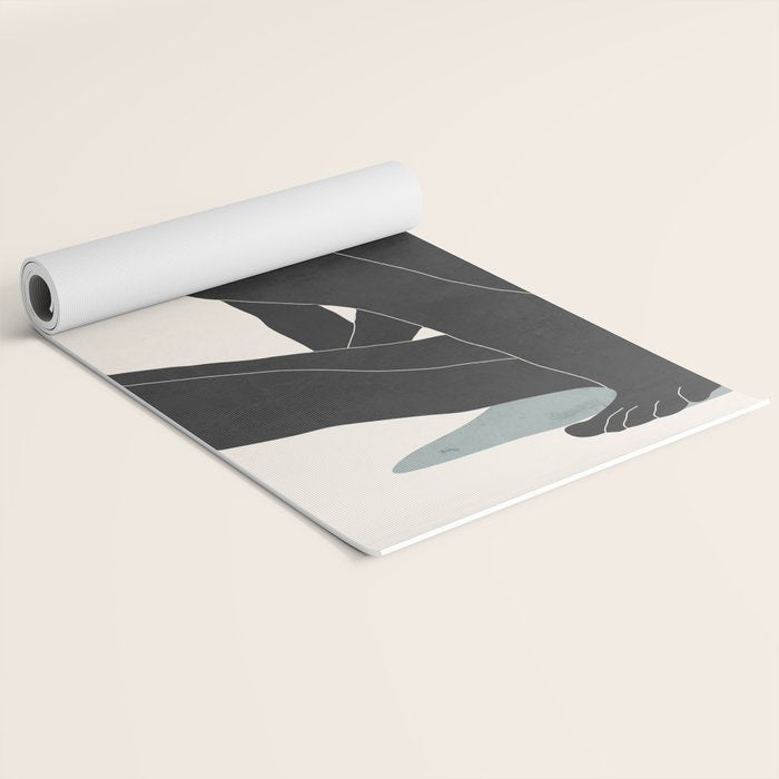 Abstract Art / Female Figure Yoga Mat Gallery Image 2