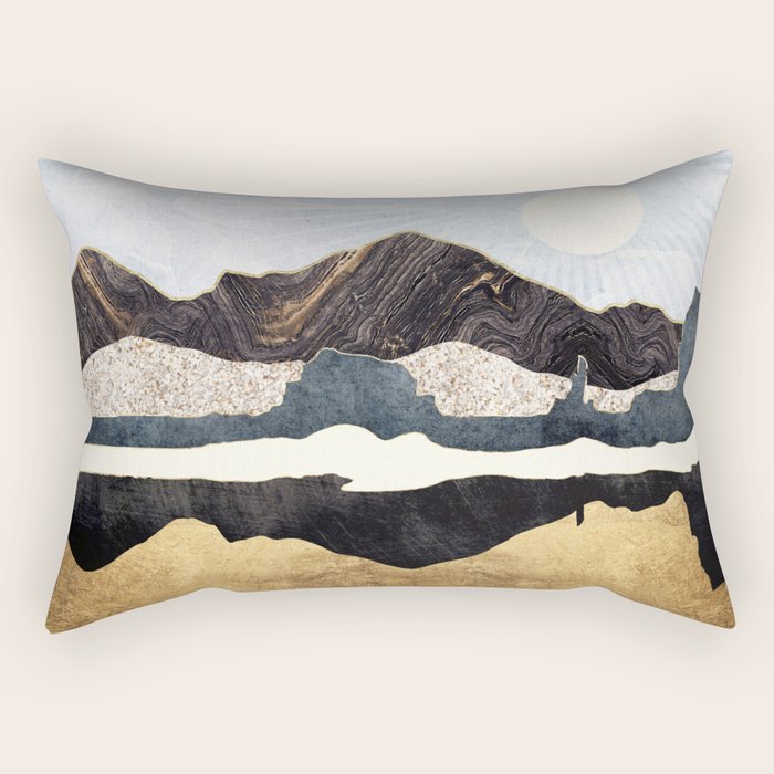 Desert Gold Rectangular Pillow Gallery Image 1