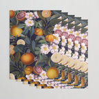 Juicy Lemons - Night Wrapping Paper Gallery Image 3