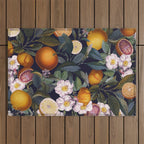 Juicy Lemons - Night Outdoor Rug Gallery Image 1