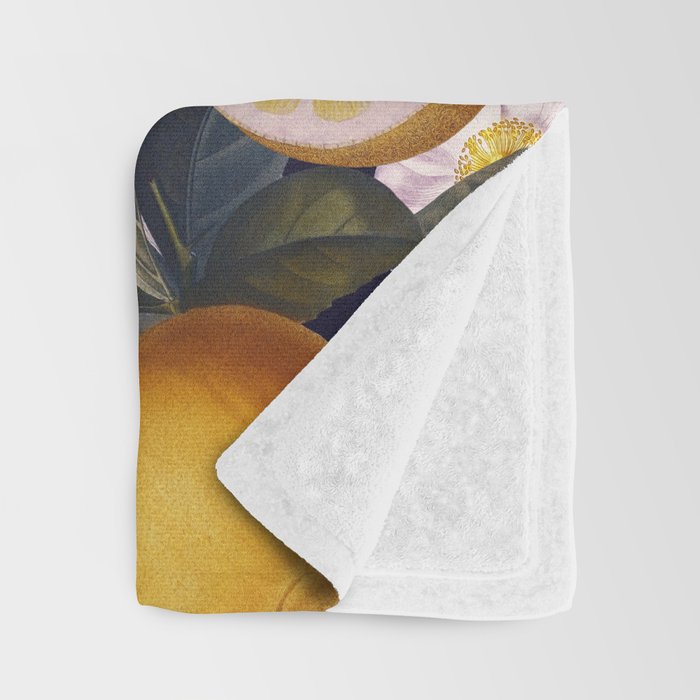 Juicy Lemons - Night Throw Blanket Gallery Image 3