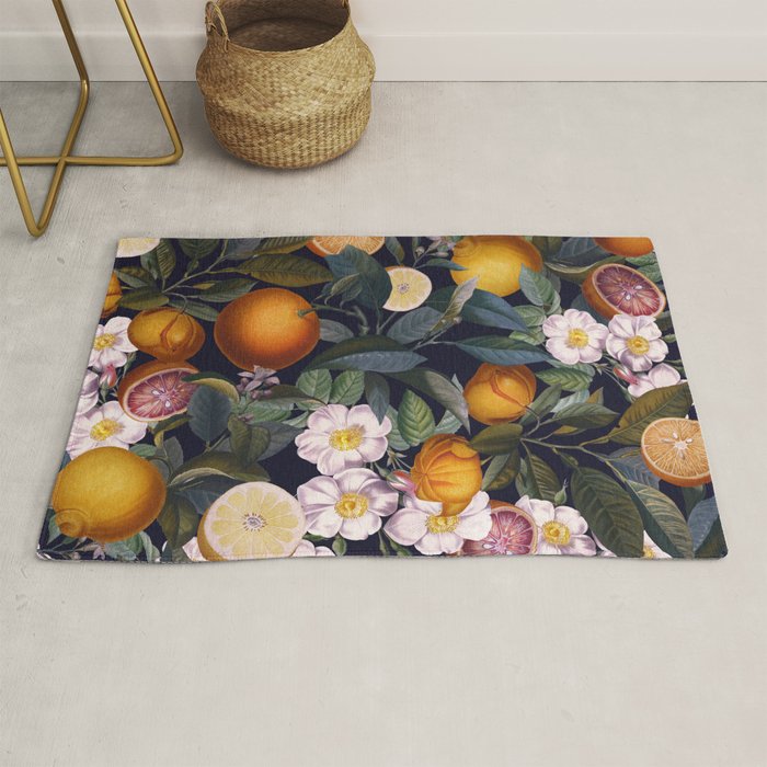 Juicy Lemons - Night Rug Gallery Image 1
