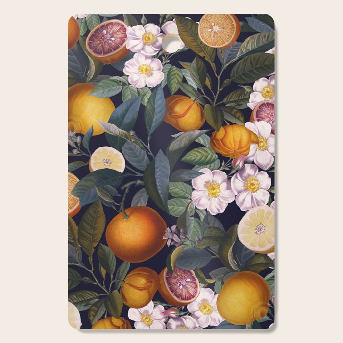 Juicy Lemons - Night Cutting Board Gallery Image 1