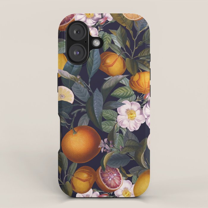 Juicy Lemons - Night iPhone Case Gallery Image 1