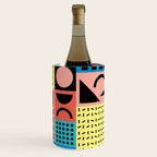 Neo Memphis Pattern 1 - Abstract Geometric / 80s-90s Retro Wine Chiller Gallery Image 3