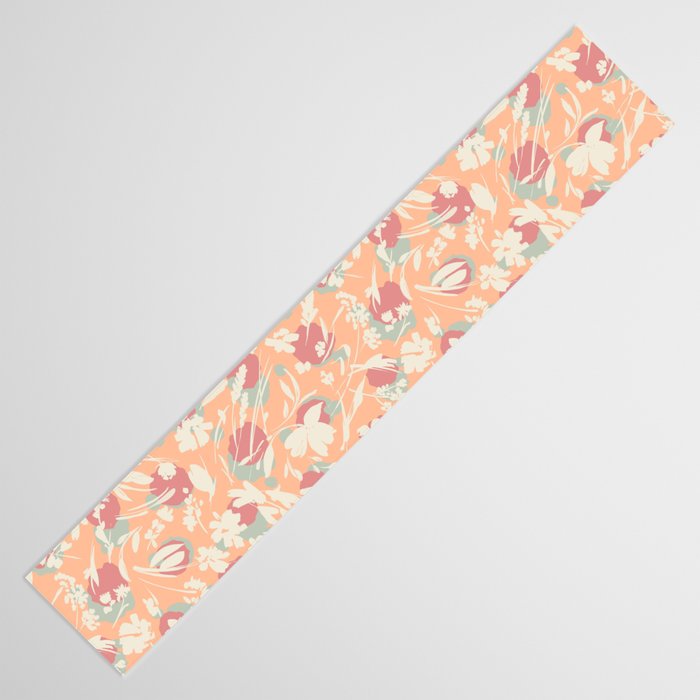 Abstract wild garden SM Table Runner Gallery Image 3