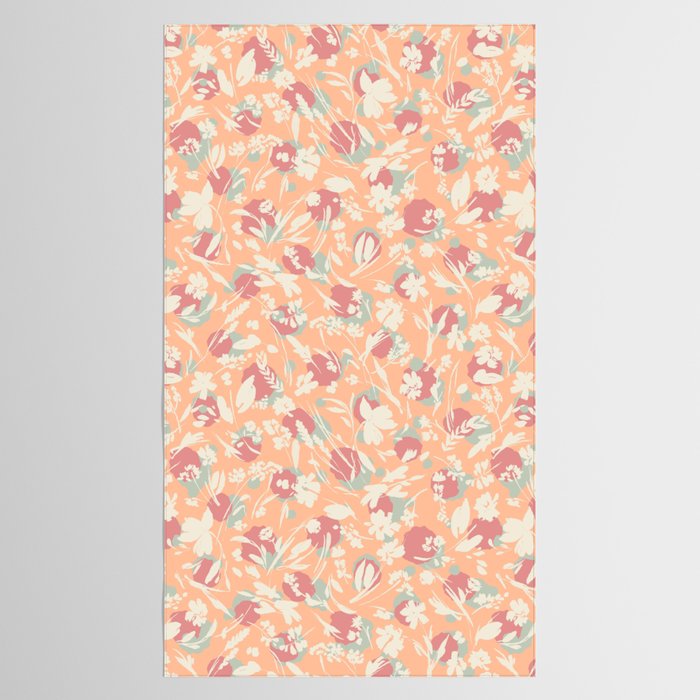 Abstract wild garden SM Tablecloth Gallery Image 2