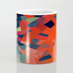 Grün-Rot Otto Freundlich 1939 Abstract Art Mid Century Modern Geometric Colorful Shapes Hard Edge Coffee Mug Gallery Image 4