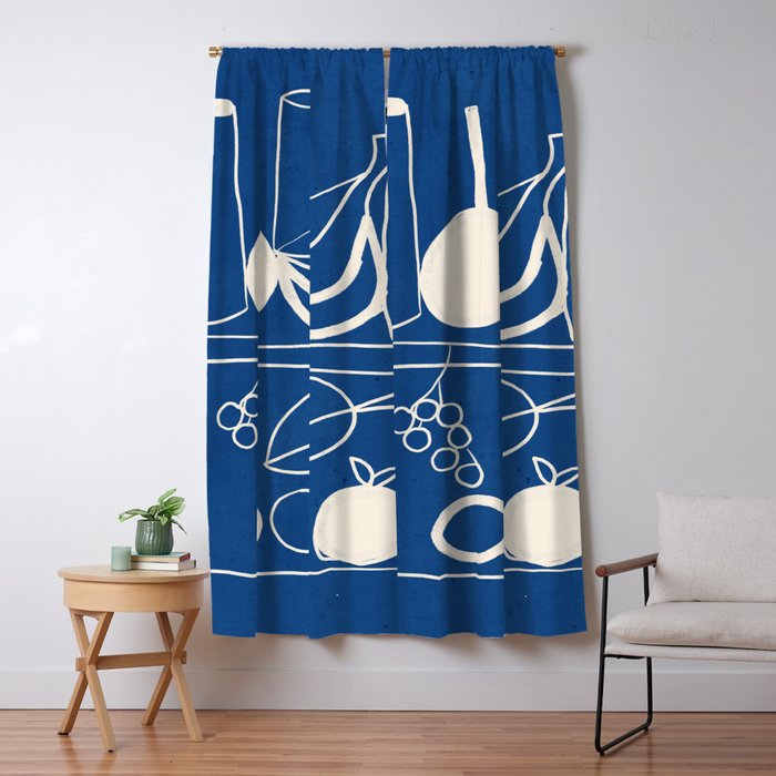 Minimalist Still Life 16 Window Curtain Gallery Image 1