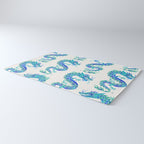 Chinese Dragon - Blue Palette Rug Gallery Image 3
