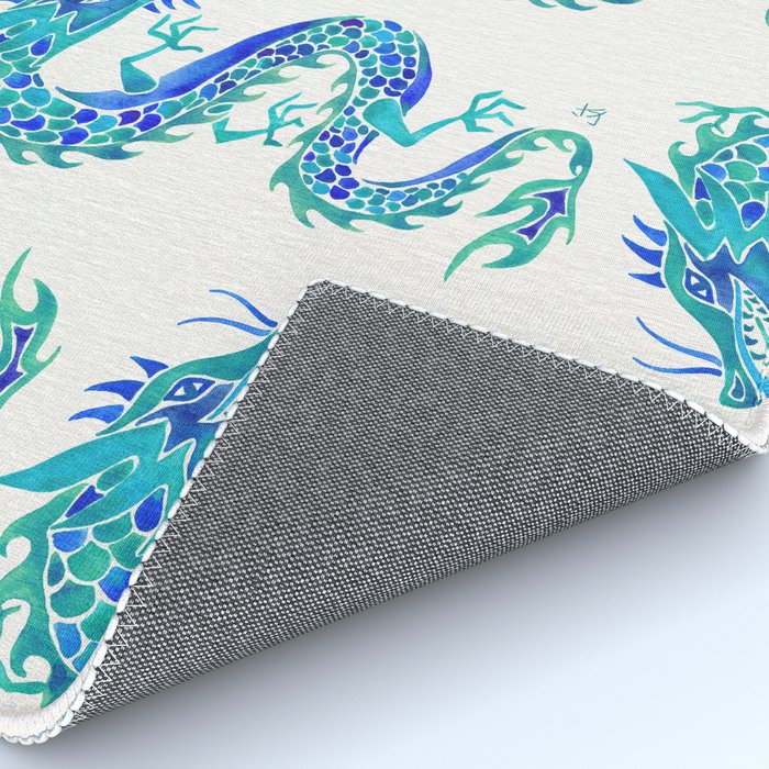 Chinese Dragon - Blue Palette Rug Gallery Image 4