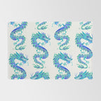 Chinese Dragon - Blue Palette Rug Gallery Image 2