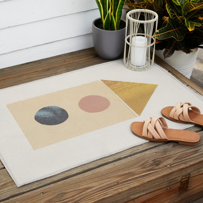 Paper City #2 Outdoor Rug Gallery Image 2