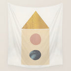 Paper City #2 Wall Tapestry Gallery Image 4