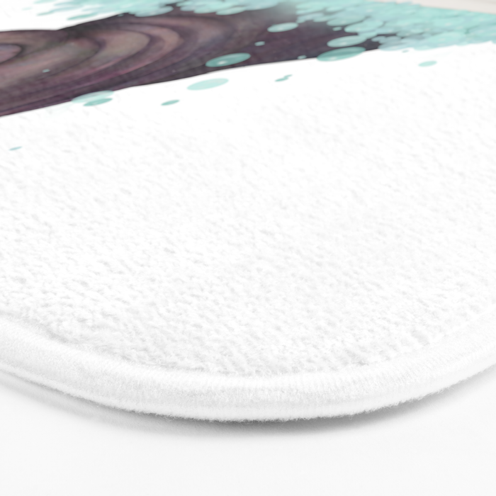 Hippo in the Bathtub  Bath Mat Gallery Image 3