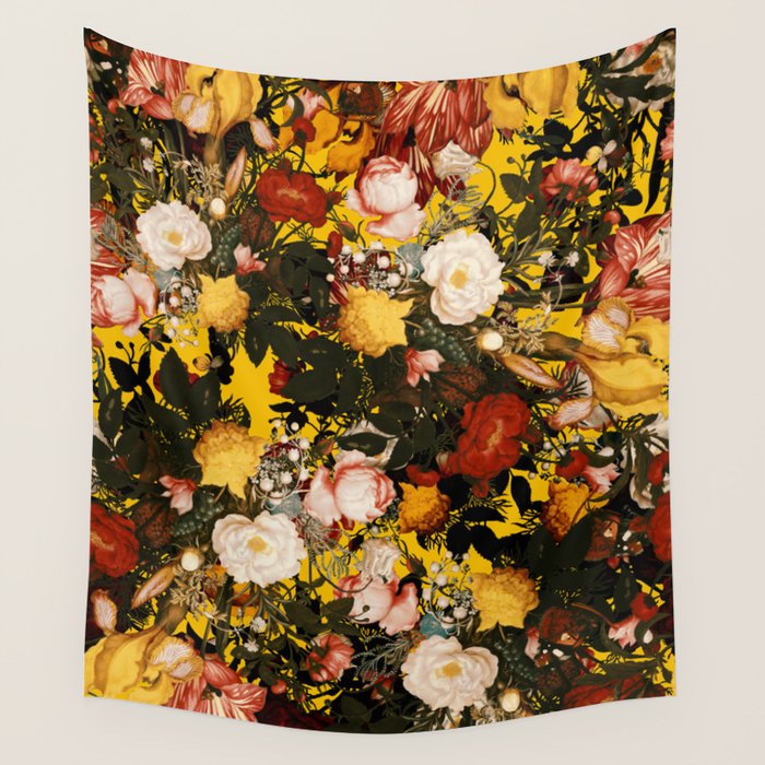 Vintage Garden - Autumn Wall Tapestry Gallery Image 4
