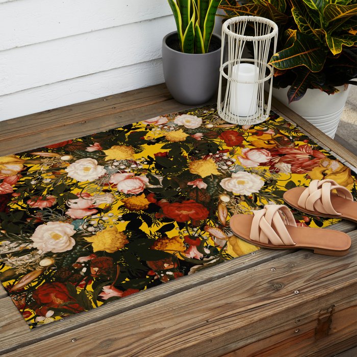 Vintage Garden - Autumn Outdoor Rug Gallery Image 2