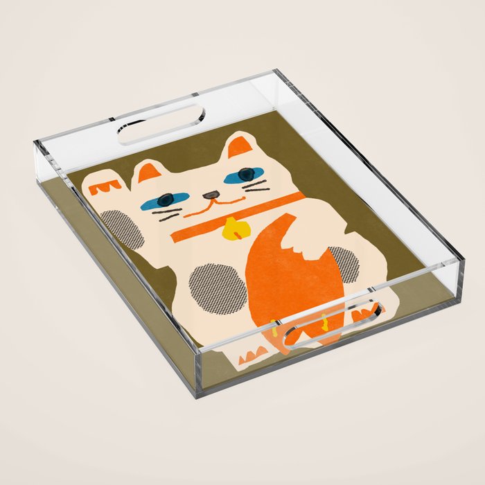 Catch the Lucky Wave 01 Acrylic Tray Gallery Image 1