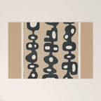 Mid-Century Abstract Balance 01 Welcome Mat Gallery Image 1