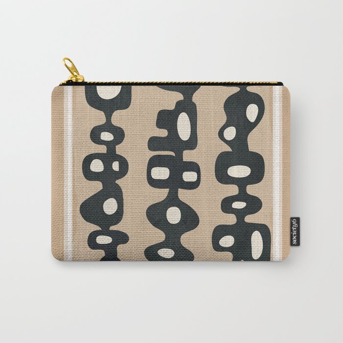 Mid-Century Abstract Balance 01 Carry All Pouch Gallery Image 1