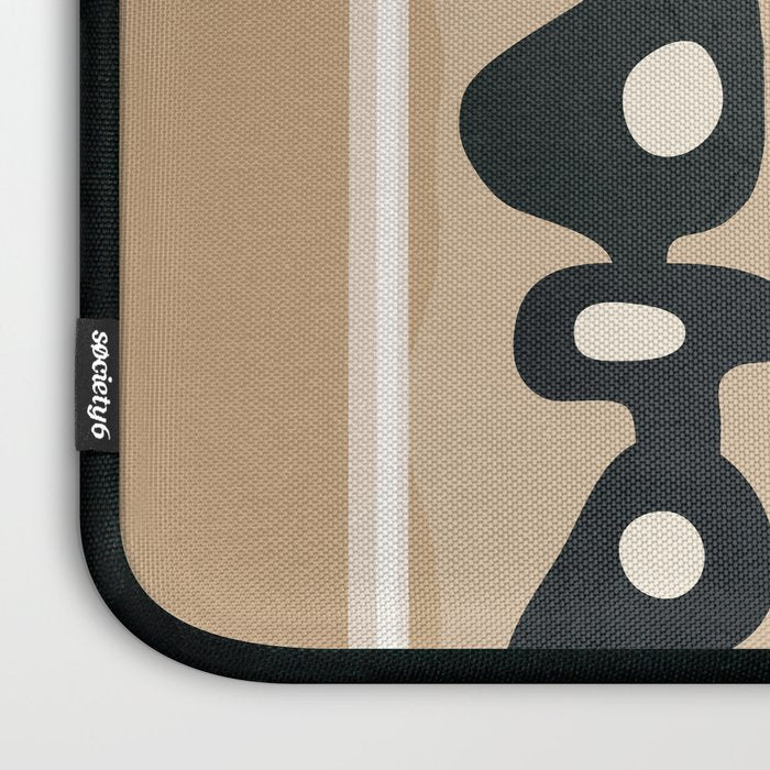 Mid-Century Abstract Balance 01 Laptop Sleeve Gallery Image 3