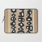Mid-Century Abstract Balance 01 Laptop Sleeve Gallery Image 1