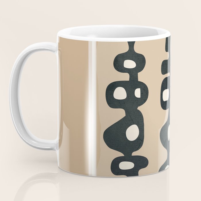 Mid-Century Abstract Balance 01 Coffee Mug Gallery Image 3