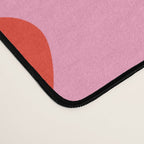 Funny retro love heart cartoon pattern Desk Mat Gallery Image 4