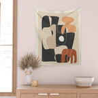 Organic Rhythms 7 Wall Tapestry Gallery Image 2