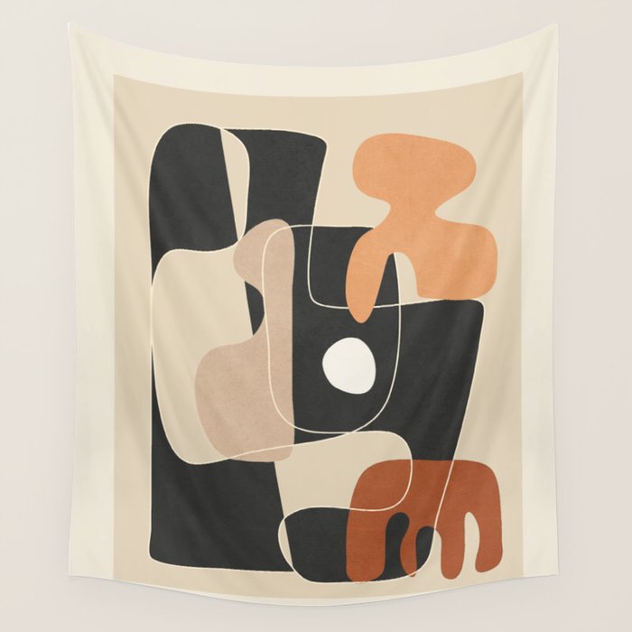 Organic Rhythms 7 Wall Tapestry Gallery Image 4